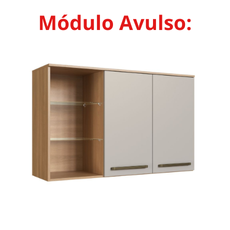 Aéreo de 1,20m Isabelle 2 Portas c/ Nicho Freijó Arenas Del Marco