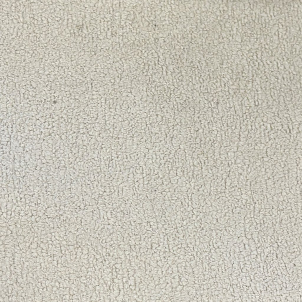 Tecido boucl&eacute; bege anti-pet - foto real aproximada